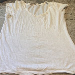 Banana republic white tee